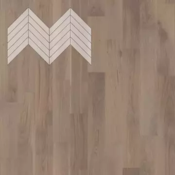 Инженерная доска Lab Arte Chevron Французская елка натур 400-337х110х14 мм Дуб Беж